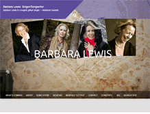 Tablet Screenshot of barbaralewis.com
